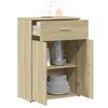 Sideboard Sonoma Oak 60 x 30 x 84 cm Particleboard