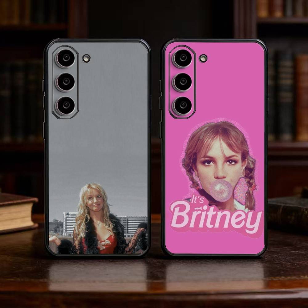 B-Britney SINGER S-Spears Phone Case For Samsung Galaxy A13,21s,22,31,32,52,53,71,72,73,Soft Black Cover