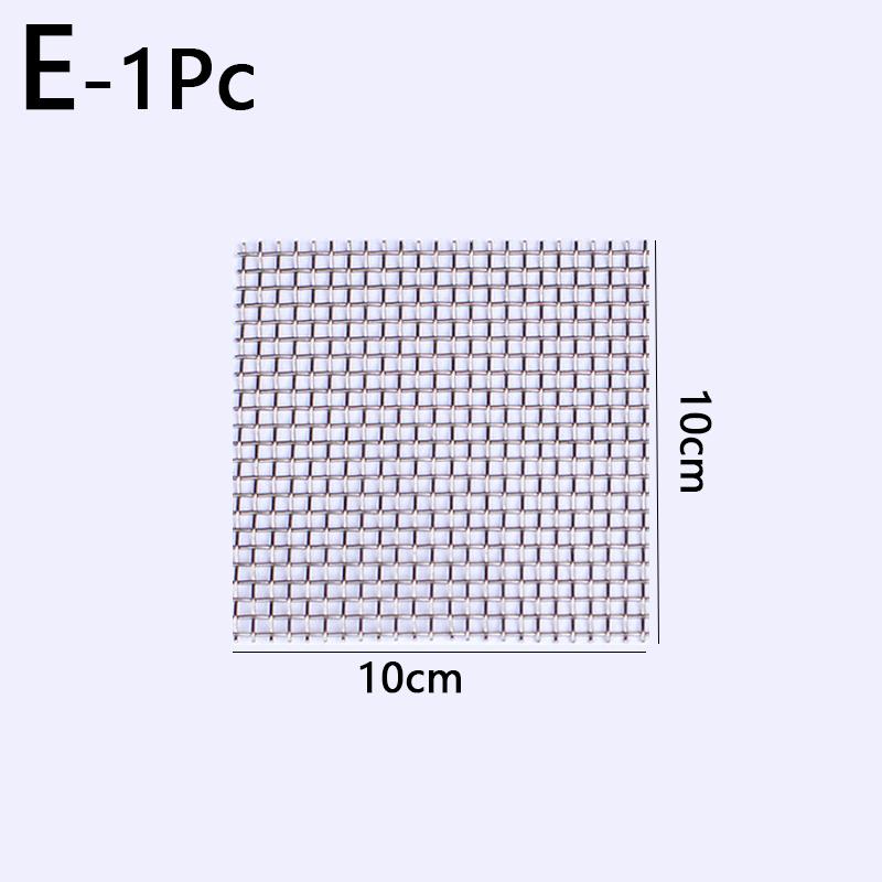 1PC Aquatic Moss Plants  Fish Tank Decoration Aquarium Wire Mesh Pad Stainless Steel