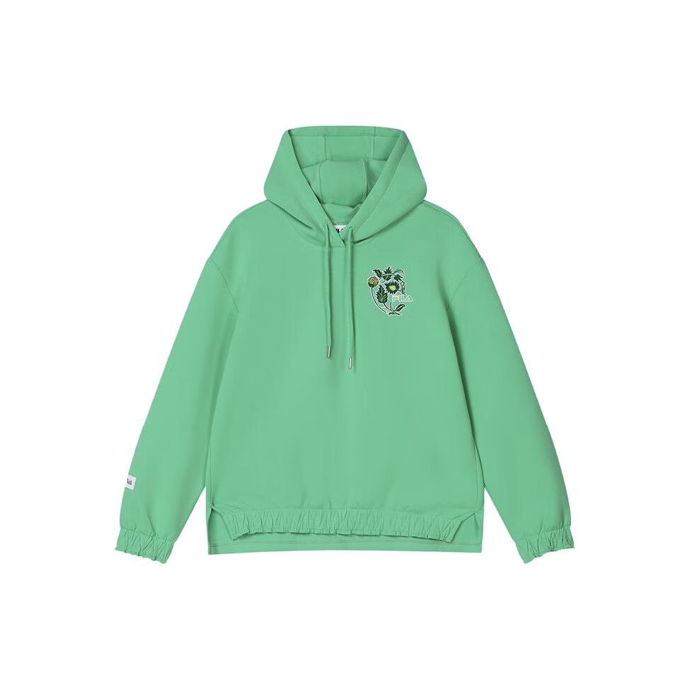 

New V&a X FILA Sweatshirts Women s Fruit Milk Green F11W418203F-LG S