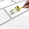 Marble-Style Waterproof Foam Wall Tile Stickers for Bathroom and Kitchen
