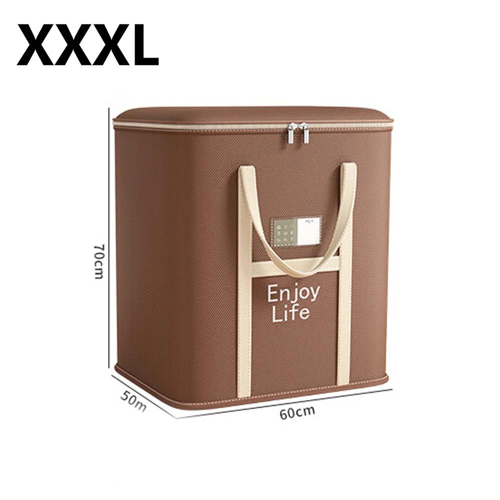 Storage Bags for Clothes Collapsible Organizers Blankets Bedding Clothes Large Zip Bags with Handles Household Move Place Bag