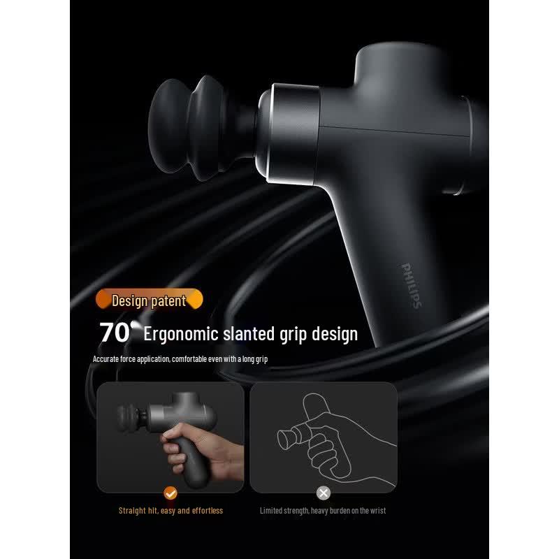 Philips 3107G Mini Fascia Gun Deep Tissue Massager CN plug (adapter included)