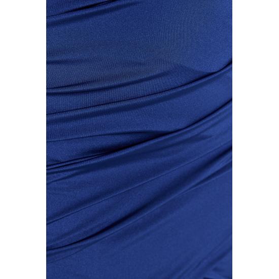 Figurbetontes, gefüttertes Kleid mit Korsett-Details