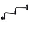 Grifo de cocina de agua fría de montaje en pared BAKALA, grifo giratorio para baño, grifo exterior de acero inoxidable 304