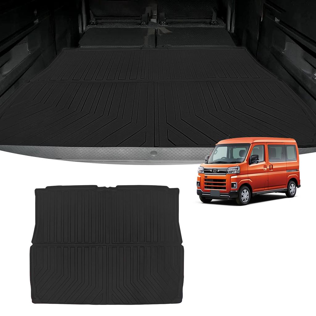 New Daihatsu Atrai Luggage Trunk Mat for the 6th Generation Atrai 3D Car TPE Easy 3D Custom Interior Protective Set Atrai Luggage S700V/S710V Mat,