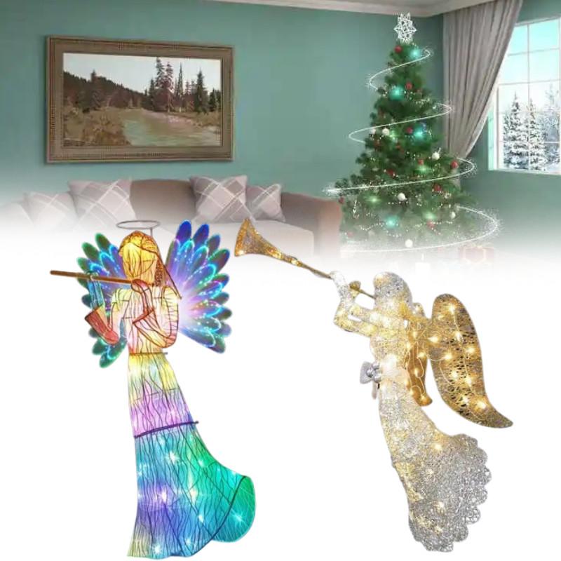 Angel Outdoor Luminous Statue Lights Decoration 2d Lighting Ornament Acrylic