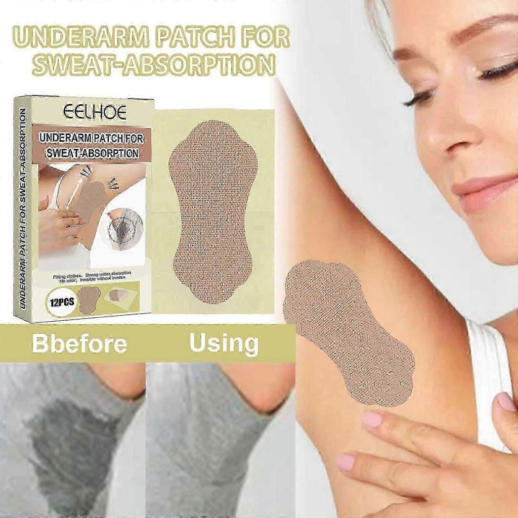 Underarm Anti-Perspirant Stick, Invisible Long-lasting Sweatproof Absorb Sweat Summer Anti-Perspirant Pad