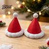 Mini Christmas Tree Accents Theme Ornaments Santa Hats/Boots/Gloves Decorative PLA Figures Reusable Xmas Party Props 3D Printed Crafts for