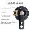 Für Auto Fahrzeug Lkw SUV Motorrad Bus Motor Yacht Boot 12V Auto Horn DC Universelle Wasserdichte Halterung Sirene 1 Pcs
