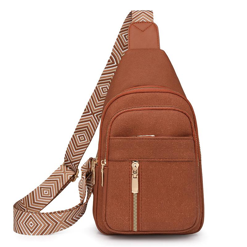 

Мягкая кожаная нагрудная сумка женская сумка через плечо большая вместительная сумка через плечо красный