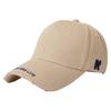 American baseball cap female face small cap men's trendy brand retro hat enlarged and deepened hard top wide brim
