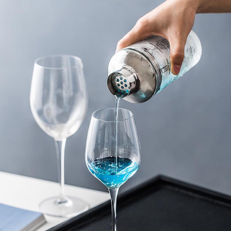 Transparent Glass Cocktail Shaker Set