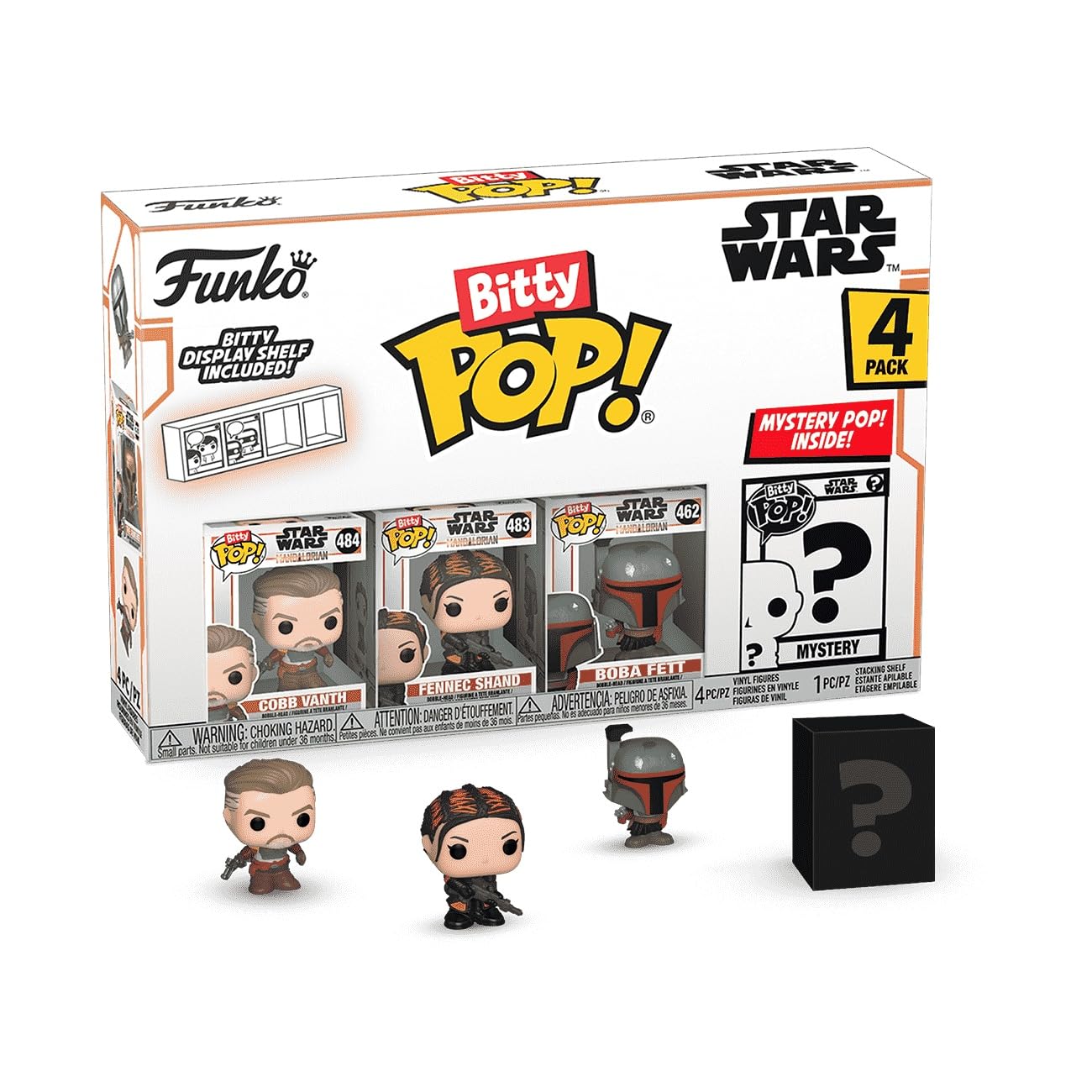 

Фигурка Funko Bitty из серии 3 «Мандалорец» по мотивам «Звездных войн» Funko POP!