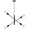 Ceiling light with 2 W E27 filament bulbs
