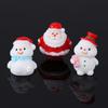 Landscape Bonsai Decor Home Decorations Xmas Tree Christmas Figurines Santa Claus Miniature Snowman
