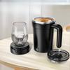 Smart Temperature Control Magnetic Auto Stirring Cup Electric Portable Coffee Mug Shaker Bottle Fitness Protein Mixer Cup