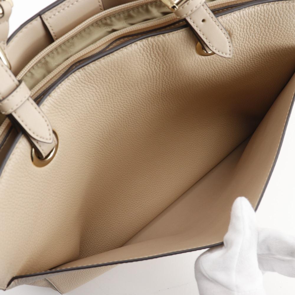 Michael Kors Tote Bag beige leather Women Used