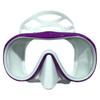 Large HD Diving Snorkel Mask | Adult Tempered Glass & Silicone Face Gear