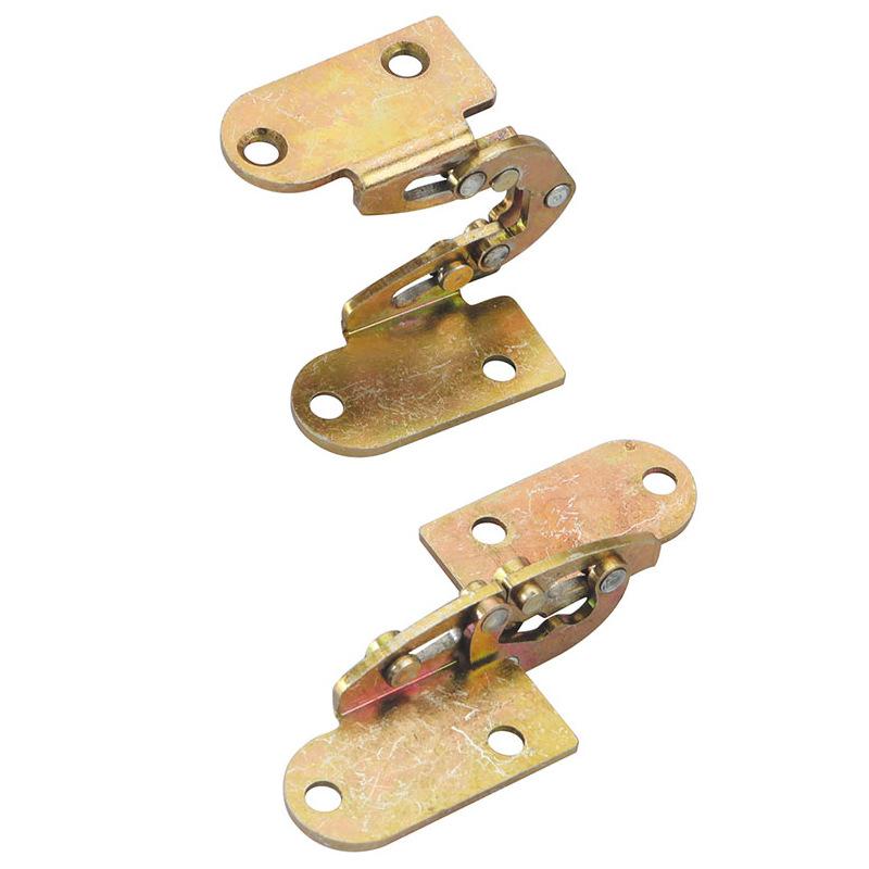 2Pcs Multi-function 180 Degree Dining Table Flap Hinge Hidden Foldable  Folding Flip Hinges Desk Furniture Hardware Accessories