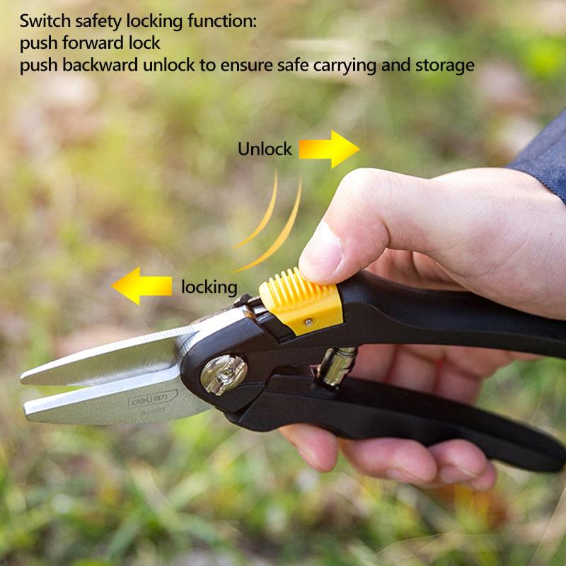 Snoeischaar Tuingereedschap Arbeidsbesparende Schaar Tuinieren Plant Scherpe Takkenschaar Bescherming Hand Duurzaam