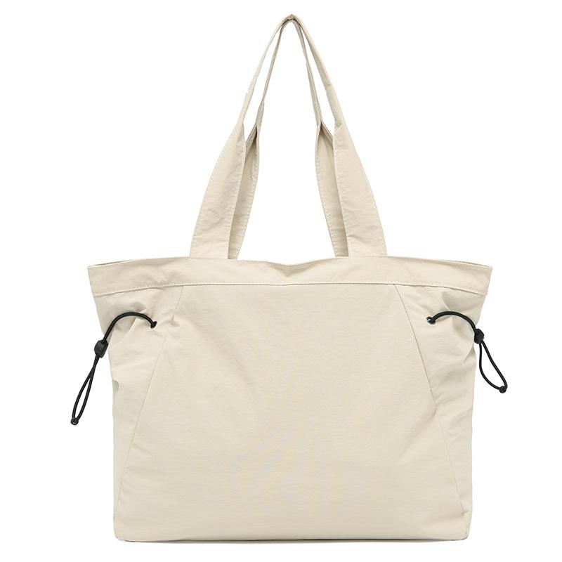 Damen Handtasche mit großem Fassungsvermögen, einfarbige Tragetasche, Reise-Schultertasche