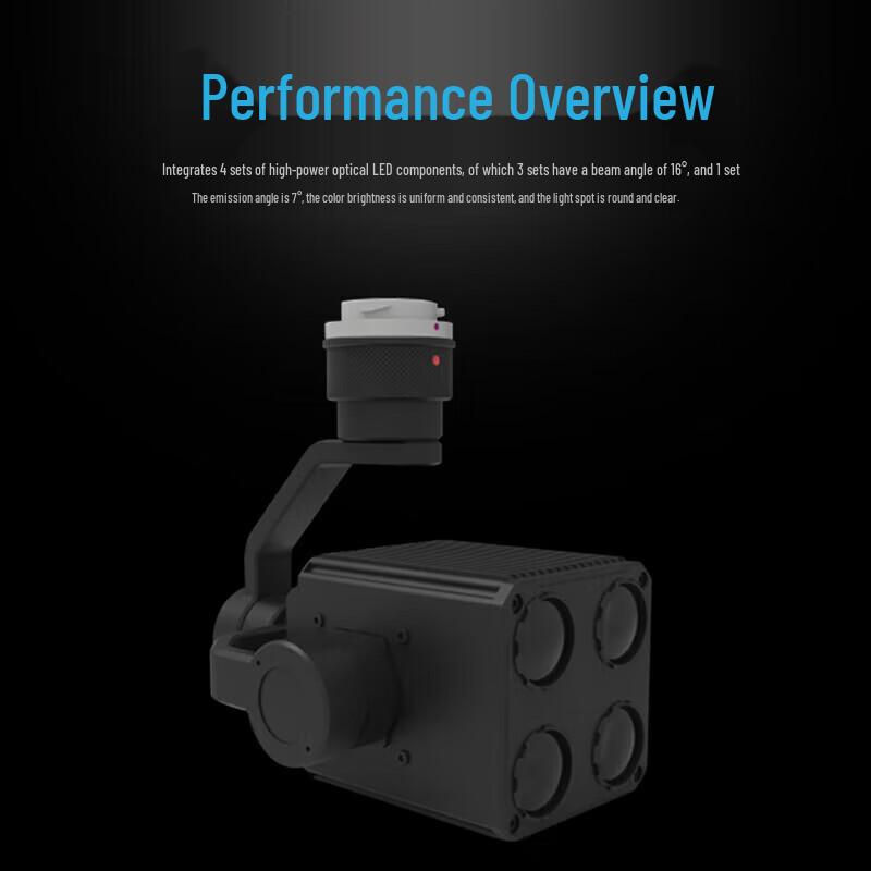 SOZYIN PST120 3-Axis Zoom Searchlight for DJI M350 RTK (CN version)