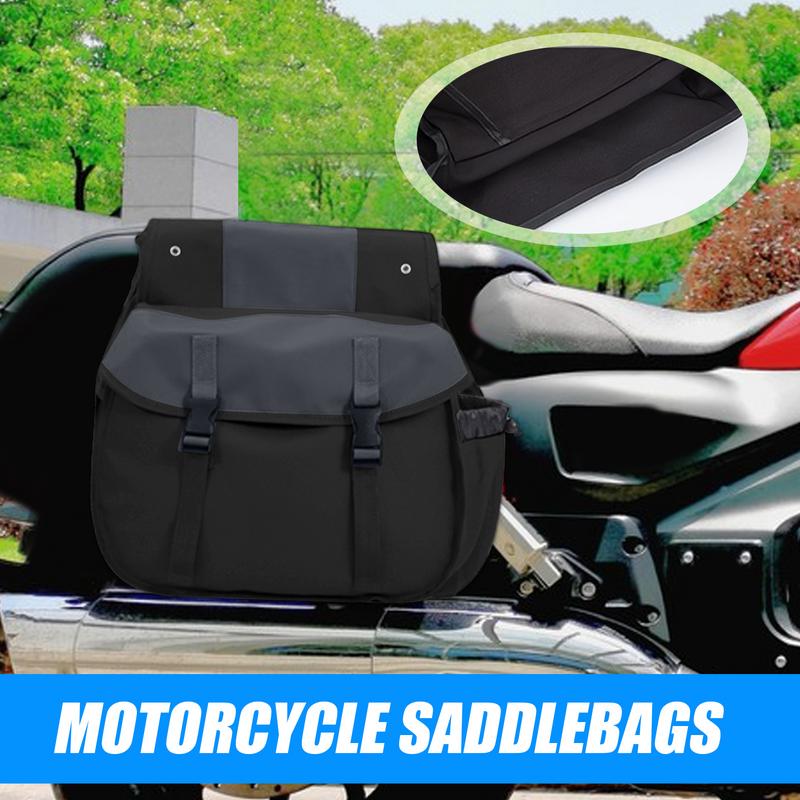Cycling Double Side Rear Rack Bike Bag Waterproof Bicycle Rear Seat Carrier Bag Cycling Saddle Bag MTB Accessories