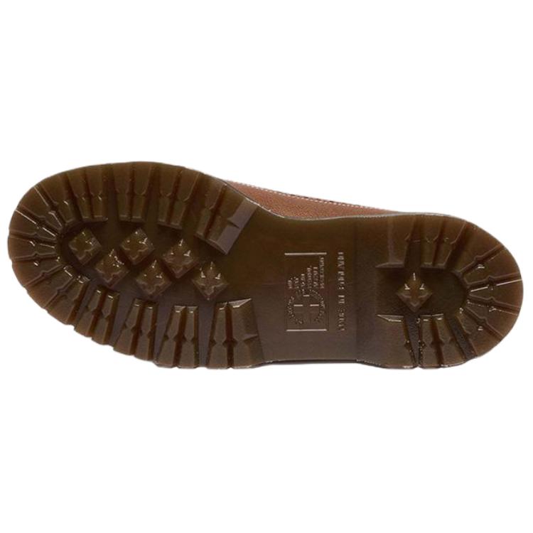 Dr. Martens Mie 3989 Leather Fashion Lace-Up Low-Top Casual Shoes Unisex Casual Shoes Brown 41595200