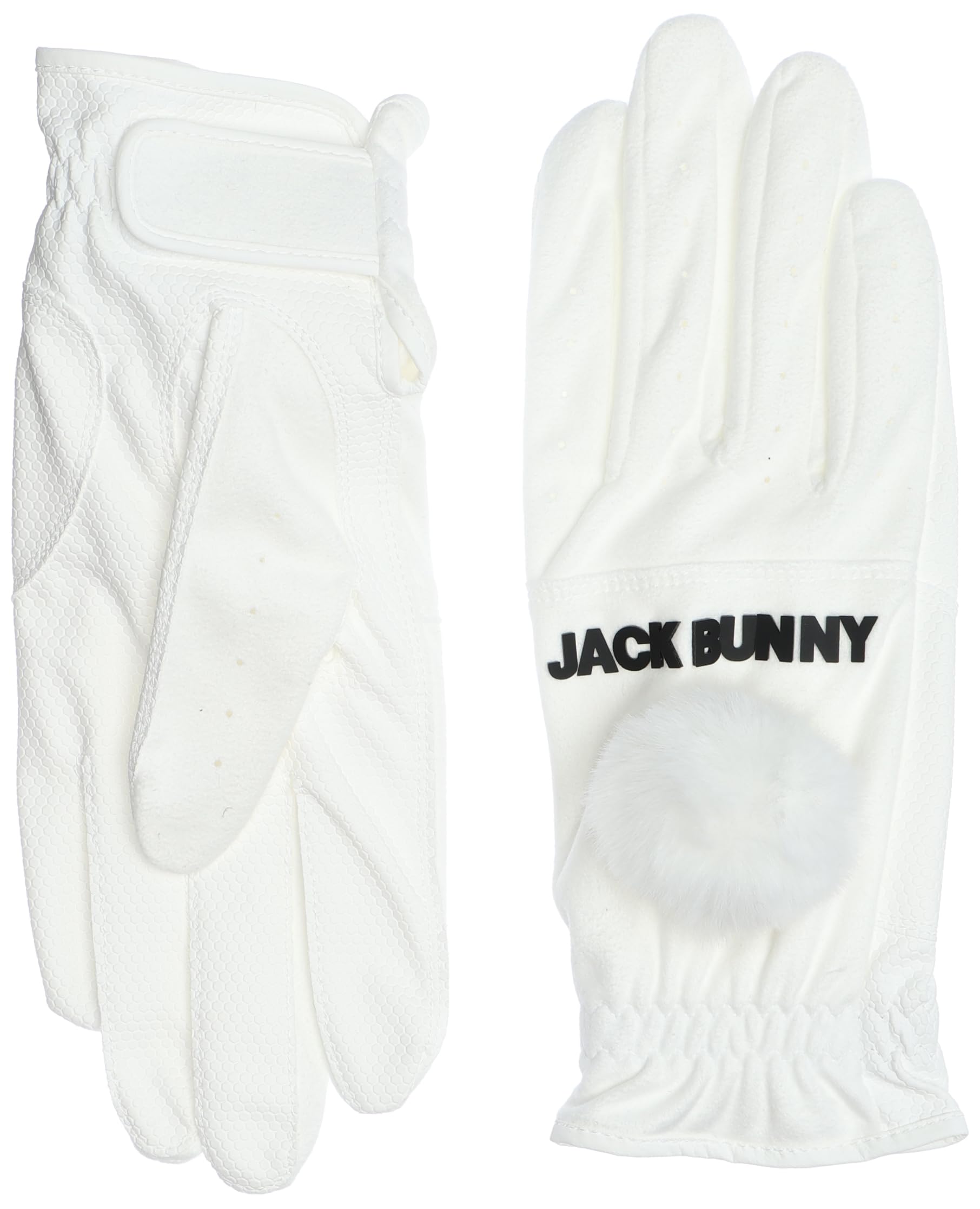 

Ladies Standard Gloves Fur Bonten Double Hand Gloves LADIES S [Jack Bunny] [Continuous Product] / 262-3985100 030_White (19~20cm)