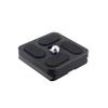 Universal Mini Quick Release Plate For Tripod And Monopod