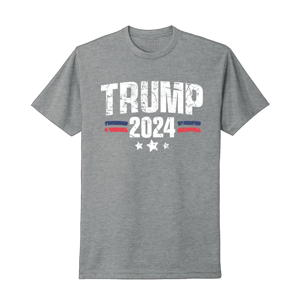 President Trump 2024 Mugshot Convicted Felon Republican USA Gift T-shirt Unisex T-Shirt L