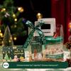 Christmas Gift Set with Green Vacuum Flask