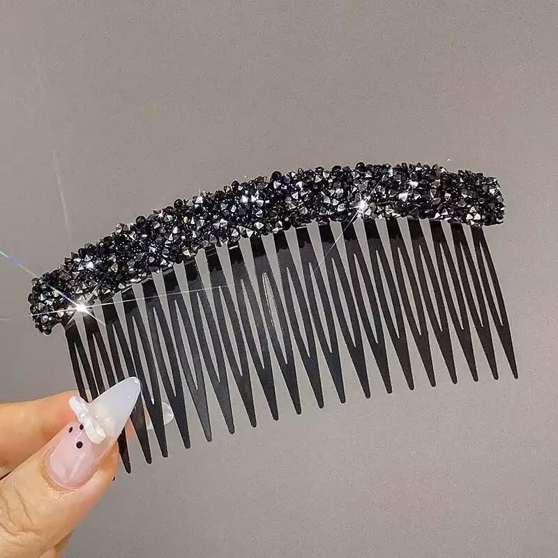 15 Teeth Matte Candy Color Hair Comb Clip Hair Styling Accessories Women Broken Hair Hairpins Headdress Wedding Hair DIY Jewelry