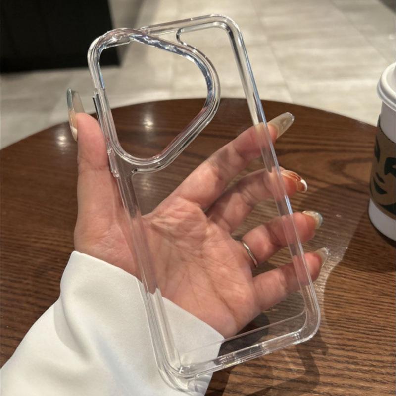 

Compatible with Huawei P60 Pro, P50 Pro Space Phone Case: Transparent, Drop-Proof, Enhanced Protection Huawei P60