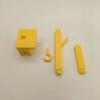 8PCS Plastic Tower Crane Tea Bag Holder Funny Tea Bag Hook Novelty Tea Bag Fixing Clip  Office