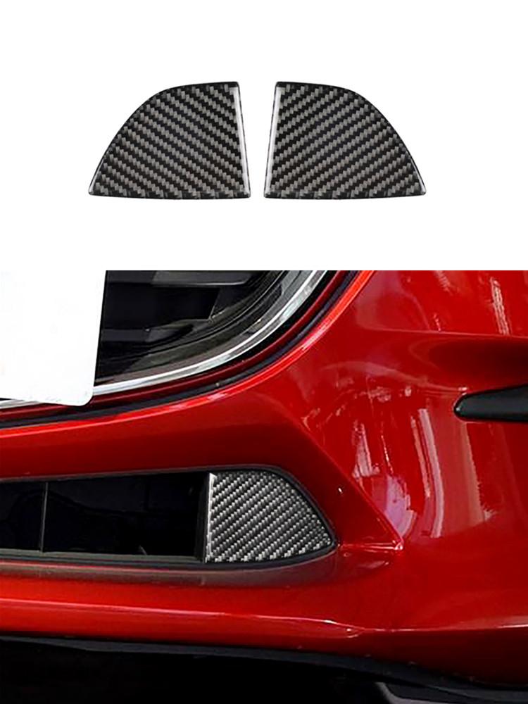 Car Interior Decoration Protection Carbon Fiber Sticker For Mazda 3 Axela 2017-2018 Styling Accessories