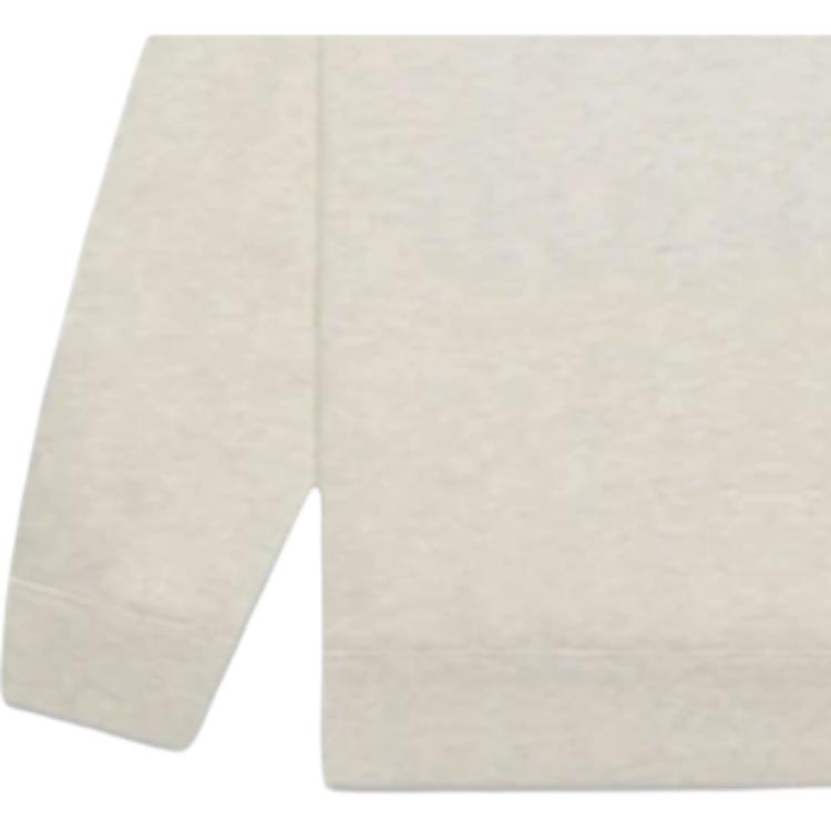 Fear of God Essentials SS20 Mock Neck Fleece-Lined Sweatshirt Unisex Tops Oatmeal FOG-SS20-274