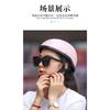Lightweight Retro Open Face Motorcycle Helmet Breathable Summer Four Season Scooter Bike Half Helmet For Men Women
