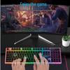 Silent Wired Keyboard and Mouse Set for Gaming and Office Use