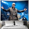 Stylish StageStyle Performer Mural  Decorative Modern Home Living Room Bedroom Wall Art Tapestry