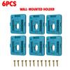 NEW 6 Slot Battery Holder for Makita 18V&11.1V Portable and Rugged Battery Case Compact Organizer for Easy Storage and Transport