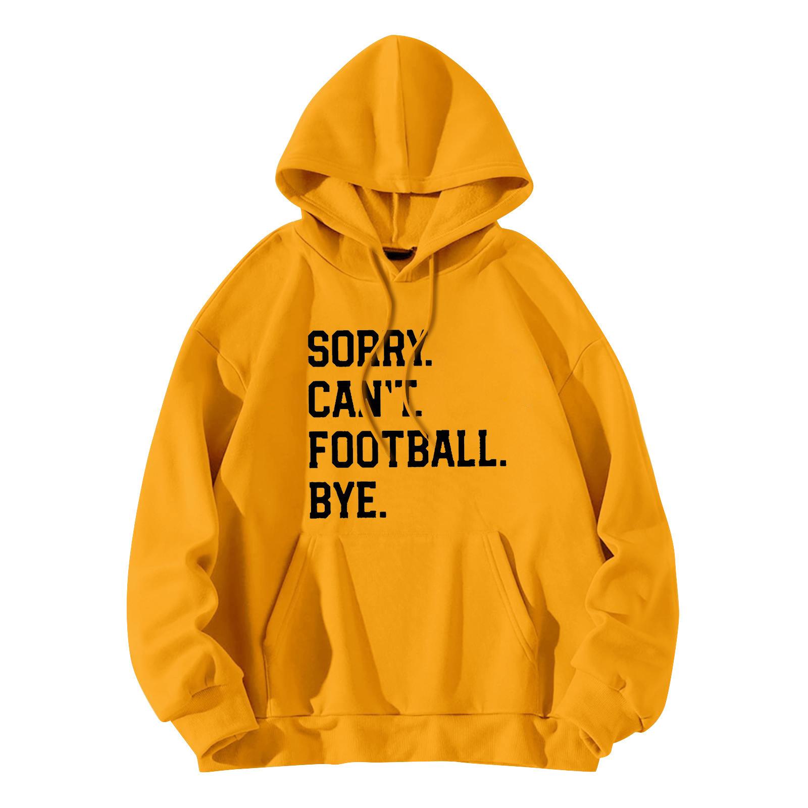 

2025 new autumn and winter long-sleeved hooded printed sweater design sense versatile sweater 5XL жёлтый