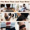 Cordless Rechargeable Red Light Heating Wrist Band, Smart Digital Temp Control Flexible Soft Heating Wrap Strap