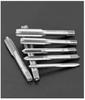 High-Speed Steel Taps & Dies Set: 5, 6, 7, 9-Piece with Tap Wrench and Threading Drill Bits.