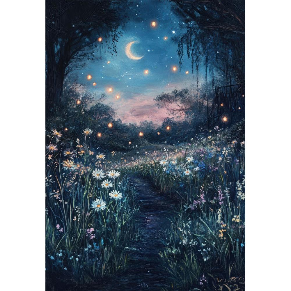 5D Diy Diamond Painting Cross Stitch Embroidery Vintage Woodland Animals Full Round Drill Home Decor Wall Art Gift