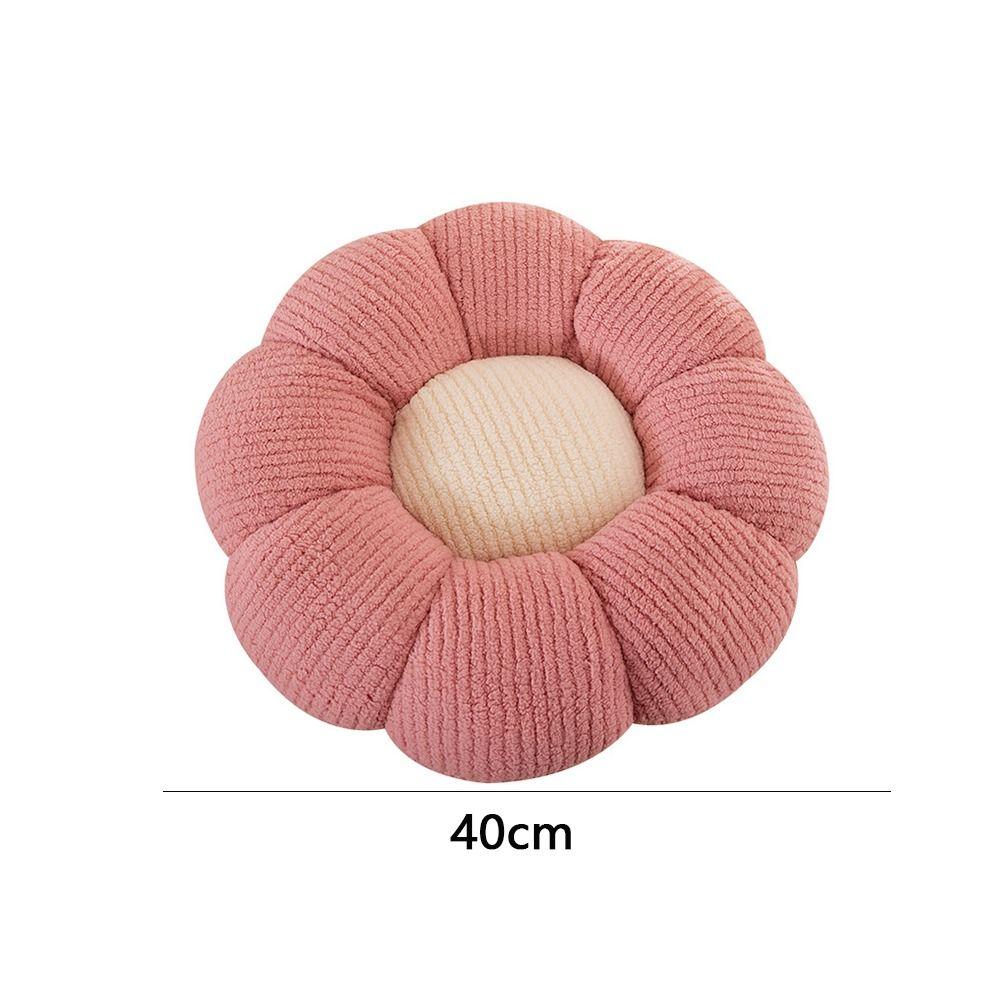 New PP Cotton Pillow Comfortable Round Shape Flower Pillow Decorative Pad Soft Seat Sofa Use
