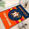 Custom Name Rug Houston basketball Graffiti Art Area Rug Suitable for Indoor,Carpets for Homes, Offices,Living Rooms,Home Decor,Christmas Gift