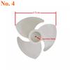 Universal 150/170/180mm Air Circulation Fan, Turbine Floor Fan Accessories, Silent Three-leaf Fan Blade