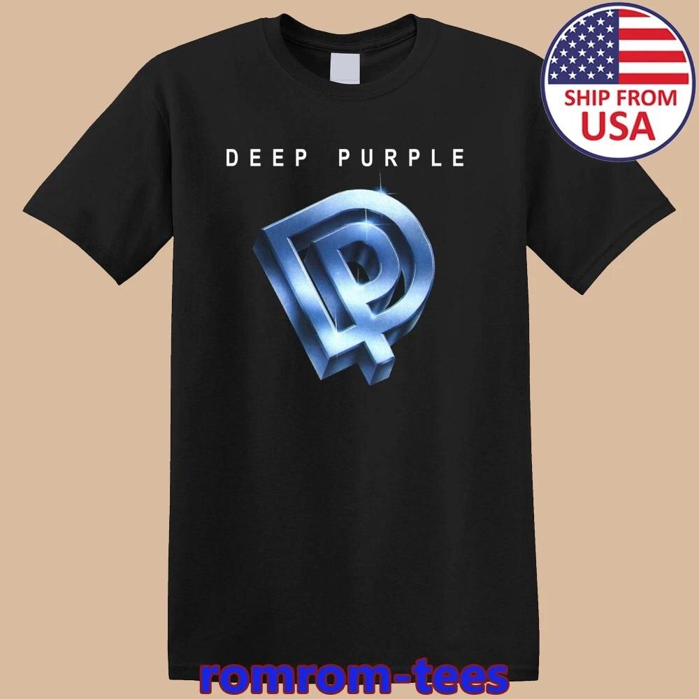 DEEP PURPLE Perfect Signature Black Size S-5XL S
